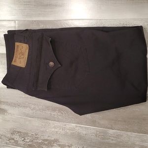 True Religion Ricky 33 black denim jeans